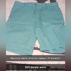 Nautica deck shorts classic stretch fit az 34